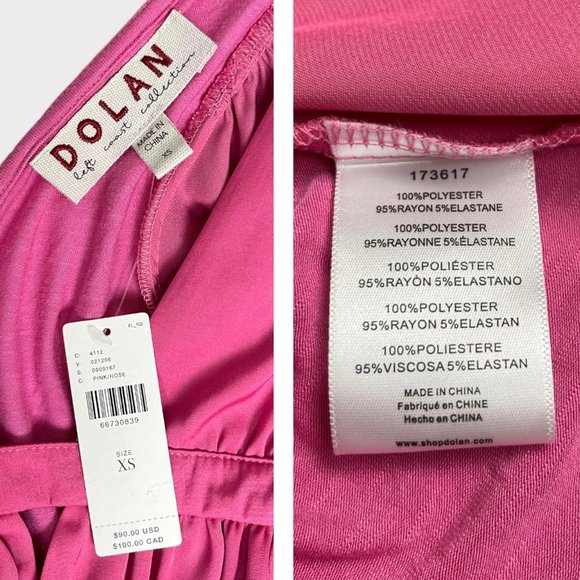 NWT Anthropologie Dolan Cut-out- V-Neck Peplum Top in Size XS - Picture 16 of 16